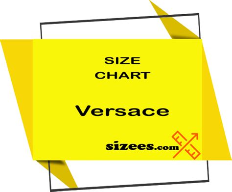 versace l maße|Versace dress size chart.